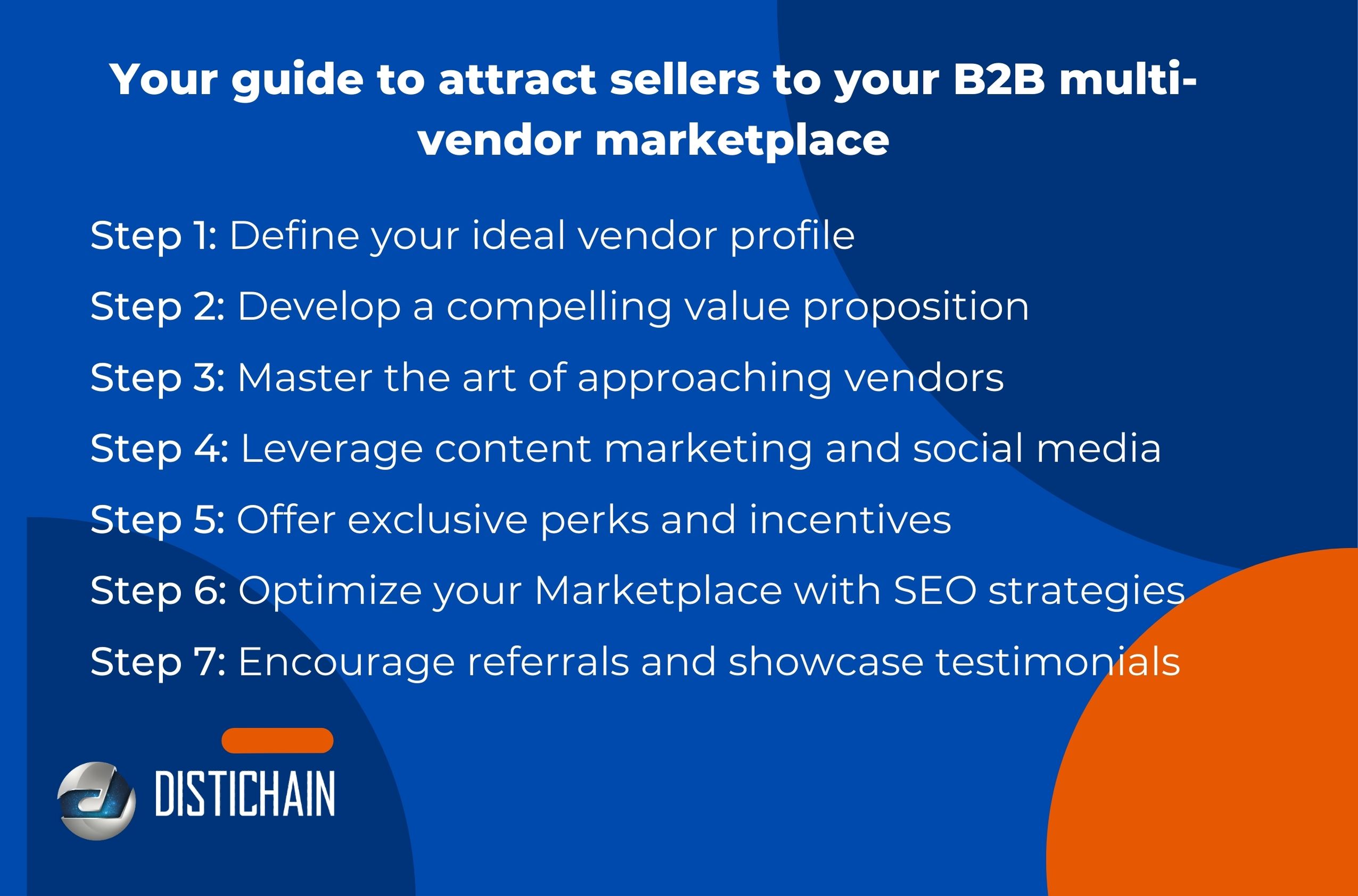 Distichain Guide to Attract Sellers to B2B Multi Vendor Marketplace